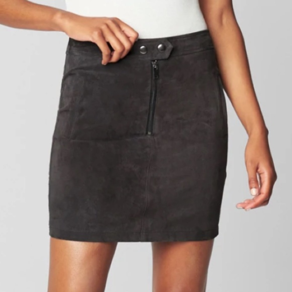 Blank NYC Moon Child Suede Skirt
